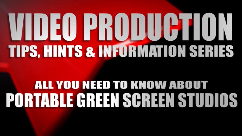 PORTABLE GREEN SCREEN BLOG