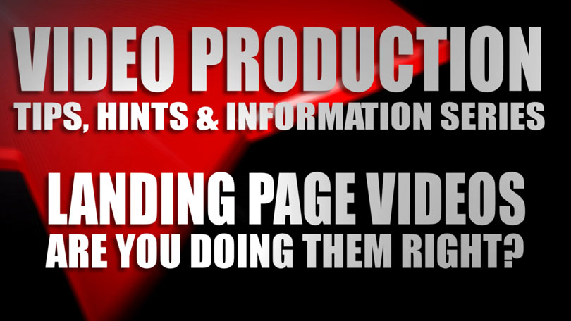 Landing Page Videos blog