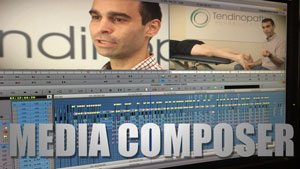 Screen shot of Media composer project in Melbourne