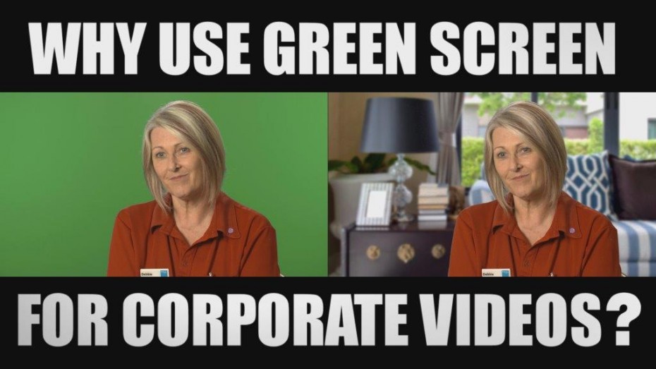 green screen for corporate videos