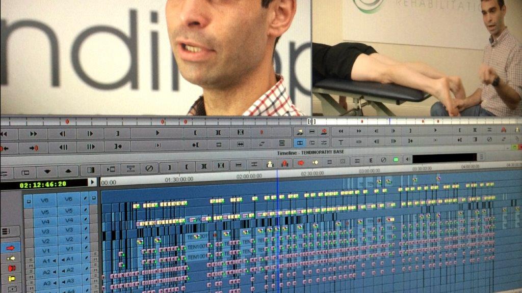 Avid Media Composer timeline